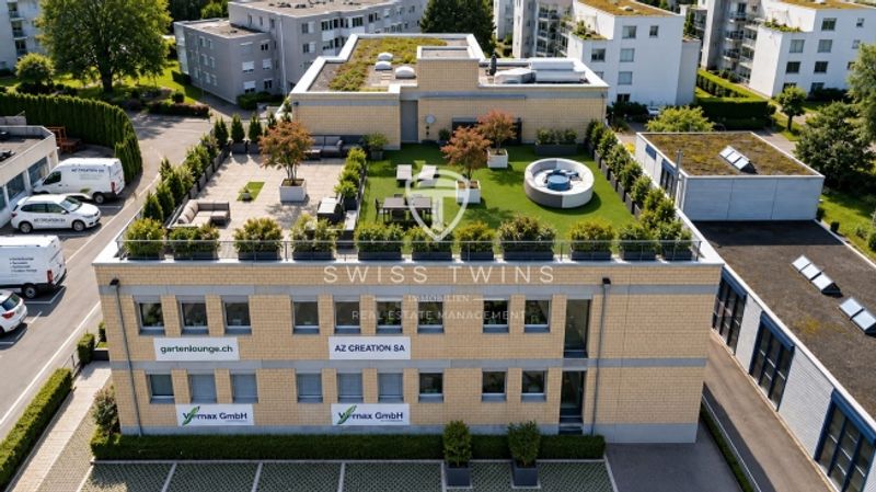 Moderne Gewerbeflächen mit Dachterrasse in Fehraltorf - 1