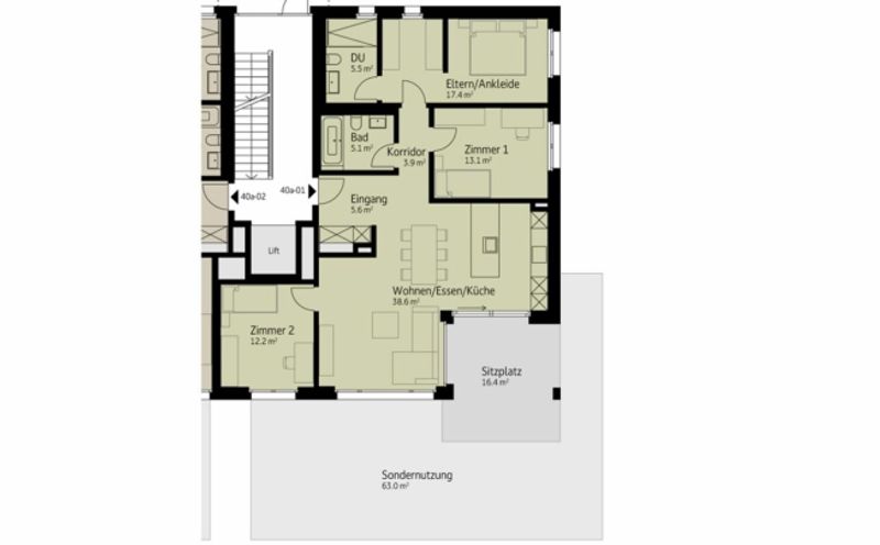 143 m² | 4.5-Zi.-Wohnung im EG | Erstbezug - 8