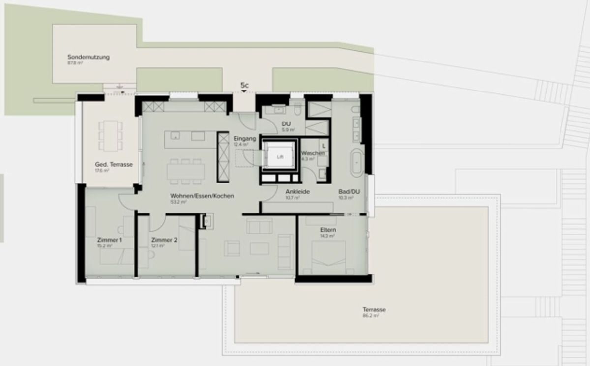 175 m² | Luxuriöses 4.5-Zimmer-Terrassenhaus - In den Reben - 11
