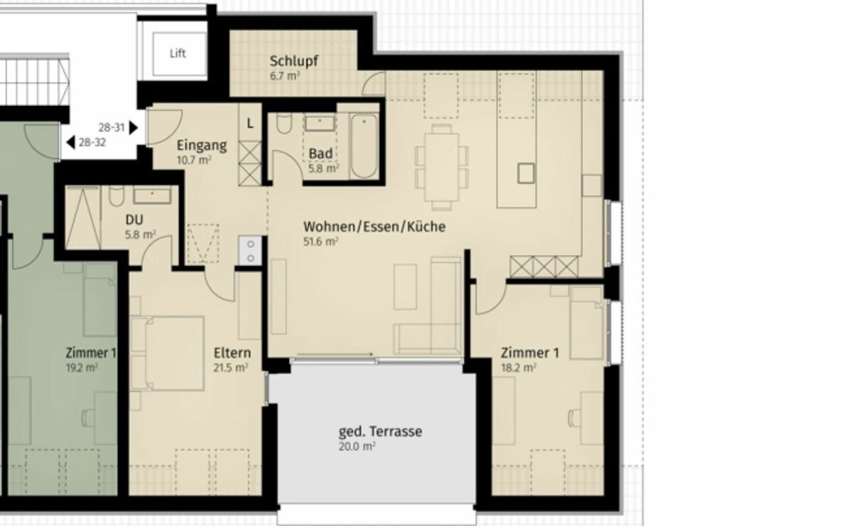 194 m² | 3.5-Zi.-Dachwohnung | Erstbezug - 9