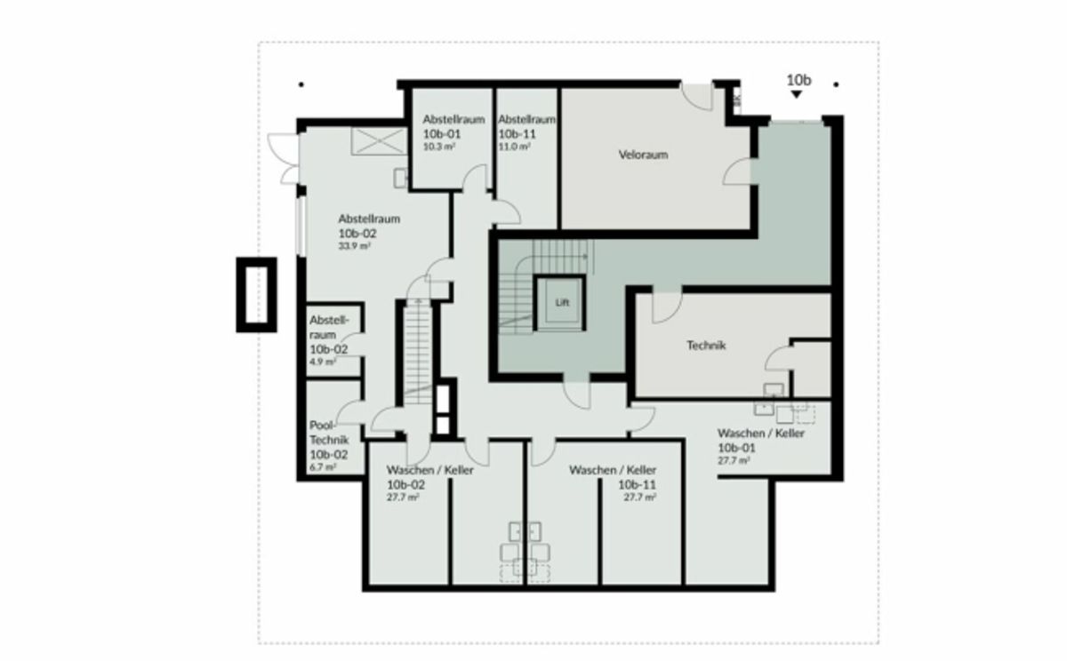 156 m² | 4.5-Zi.-Dachwohnung | Heerenberg | Erstbezug - 12