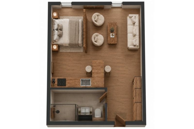 1.5 Room apartment - 9