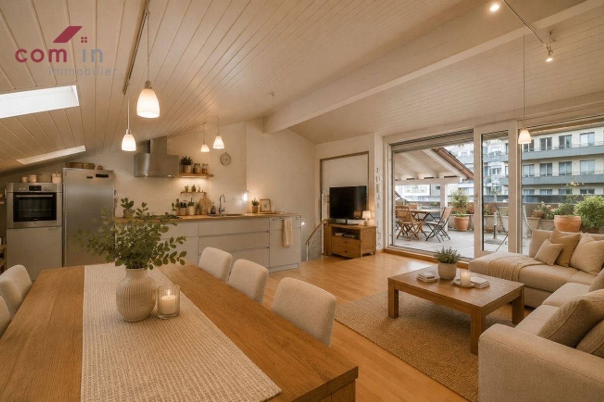 SION, 6,5-Zimmer-Doppelhaus
Terrasse von 48 m² – Altstadt - 2