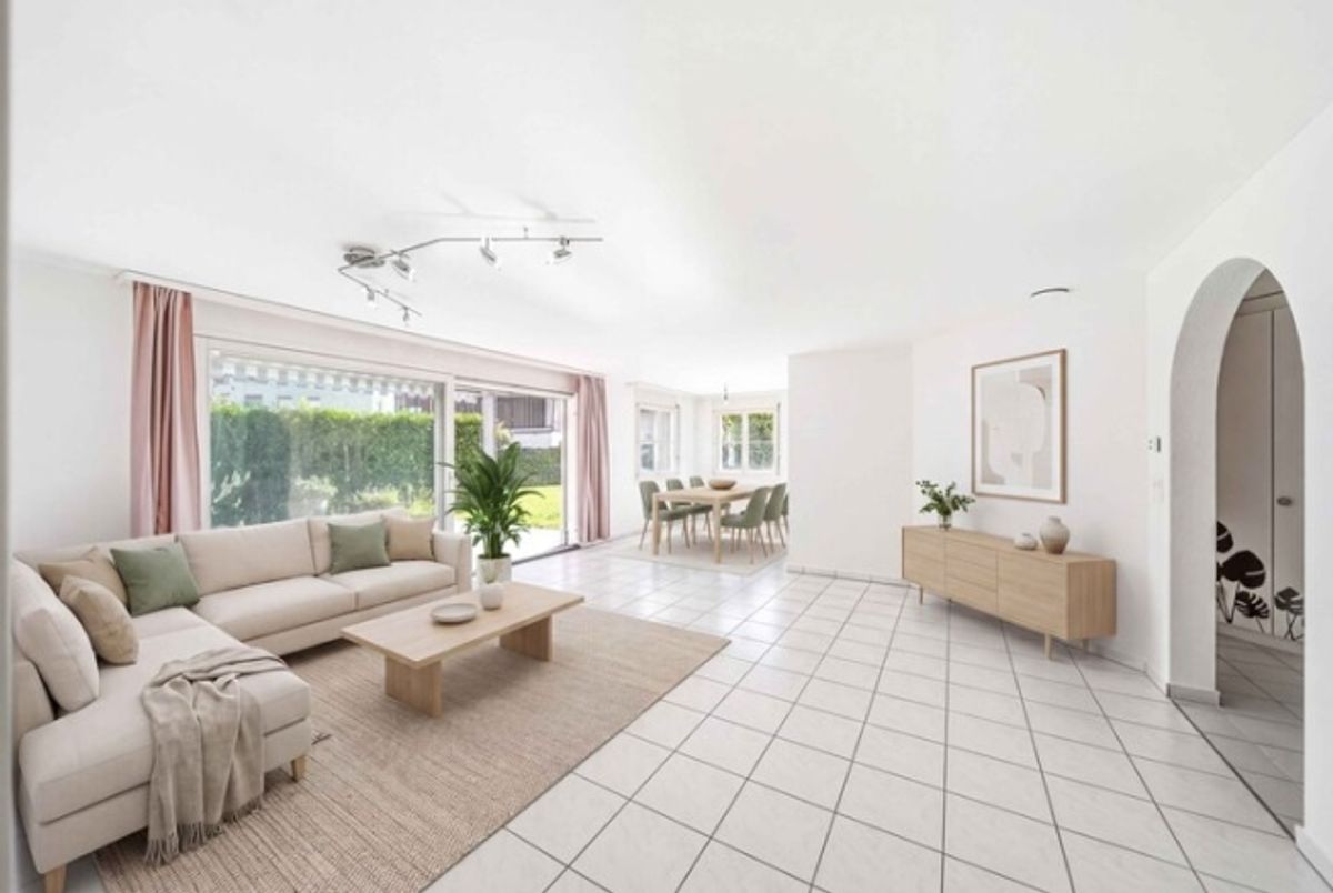 GARTENGLÜCK IN DEN BERGEN - 5.5 ZIMMER GARTENWOHNUNG IN ALPNACH DORF - 1