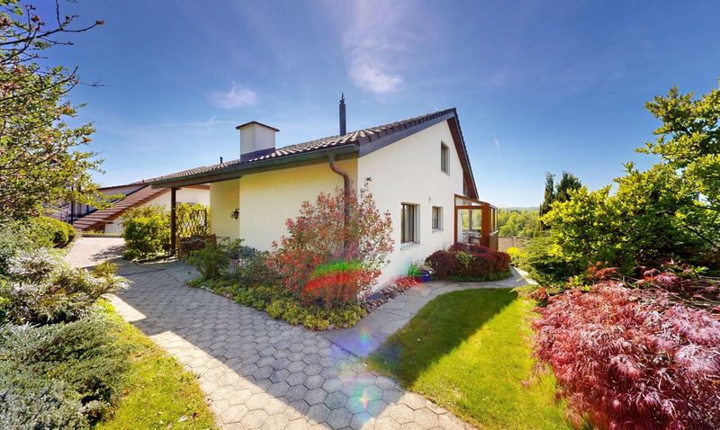 Freistehendes 6.5-Zimmer-Einfamilienhaus mit unverbaubarer Aussicht - 1