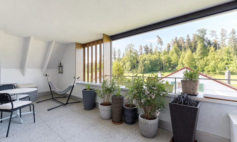 Erstklassige 3.5-Zimmer-Maisonette-Dachwohnung - 3