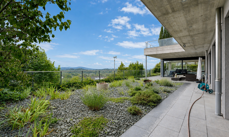 Wohnen mit Weitblick – 4.5-Zimmer-Terrassenwohnung mit Doppelgarage - 7