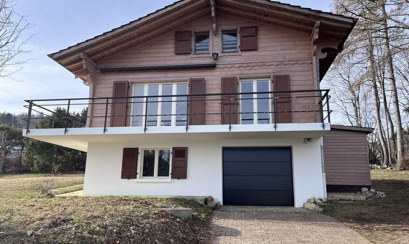 Komplett renoviertes Chalet in Arzier – absolute Ruhe, Panoramablick - 9