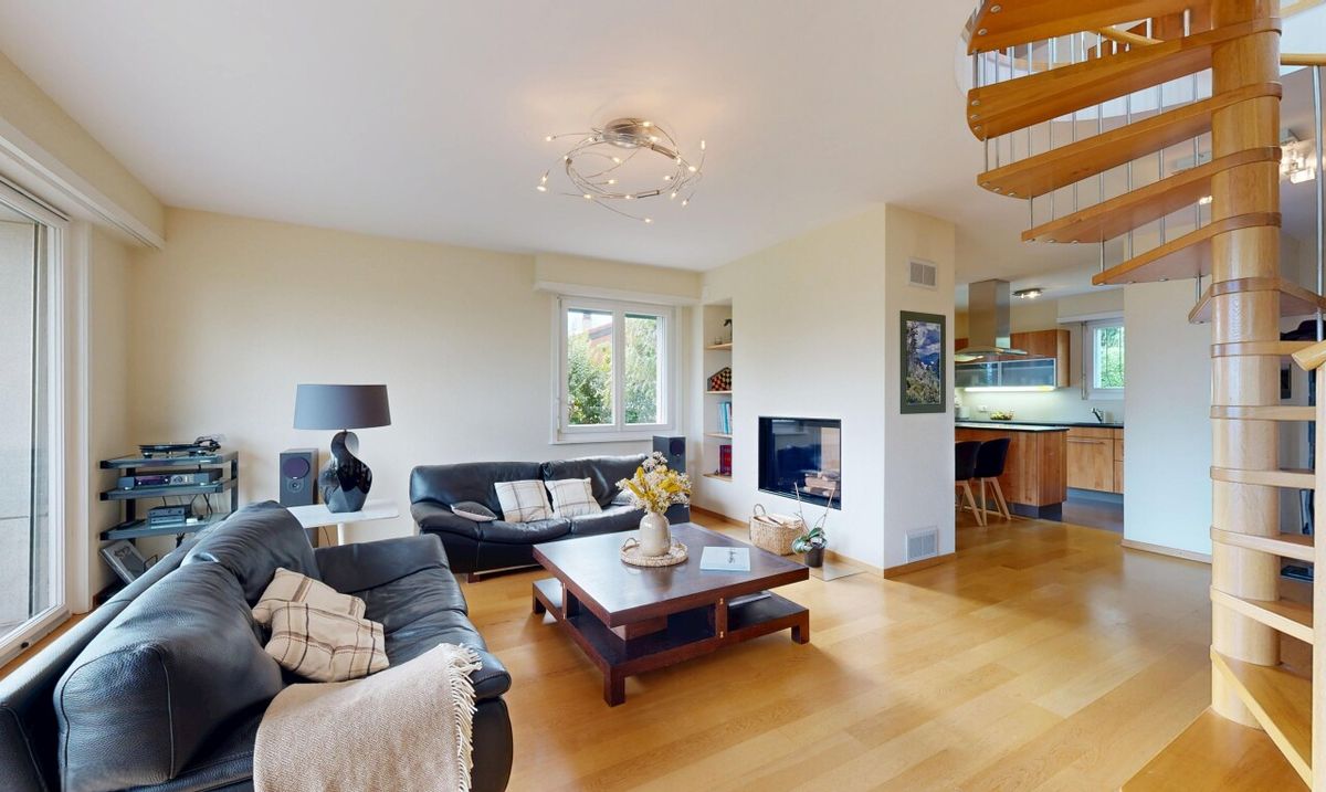 A superb detached house with views of Lake Geneva in Échandens - 3