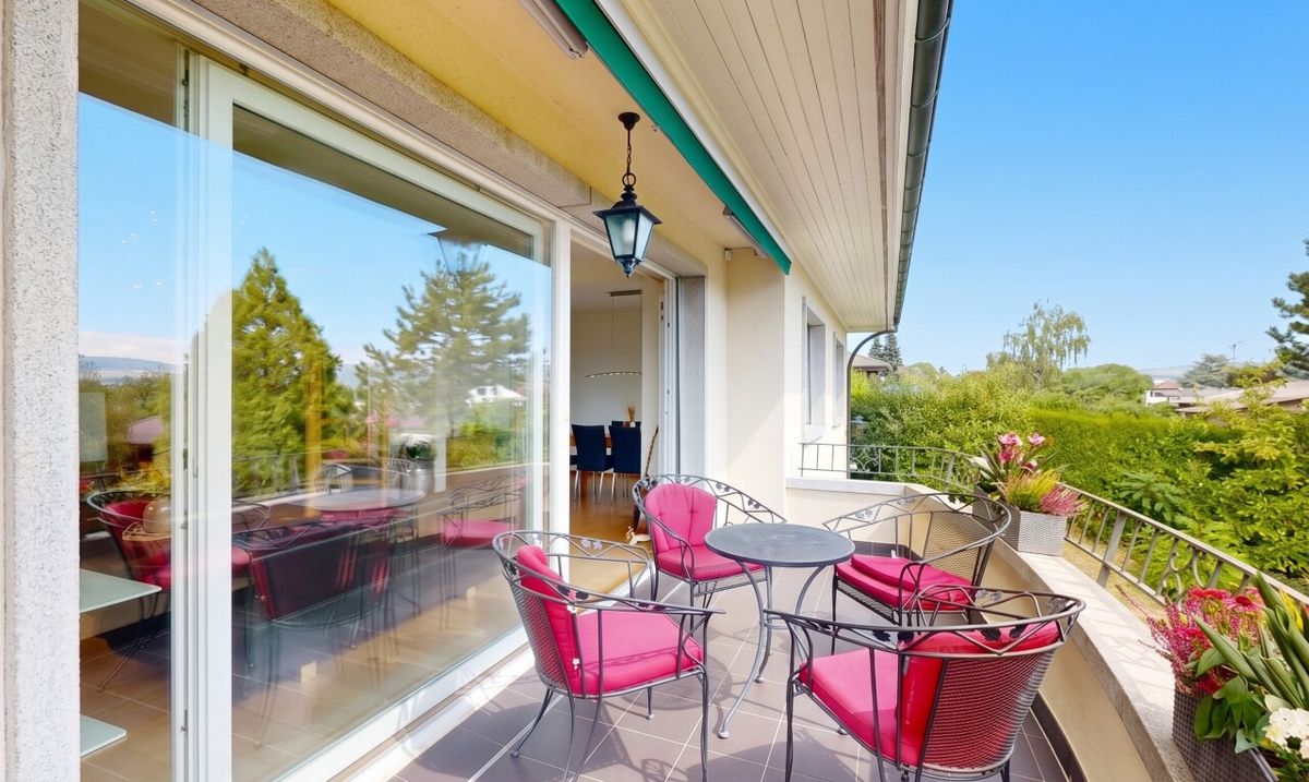 A superb detached house with views of Lake Geneva in Échandens - 8