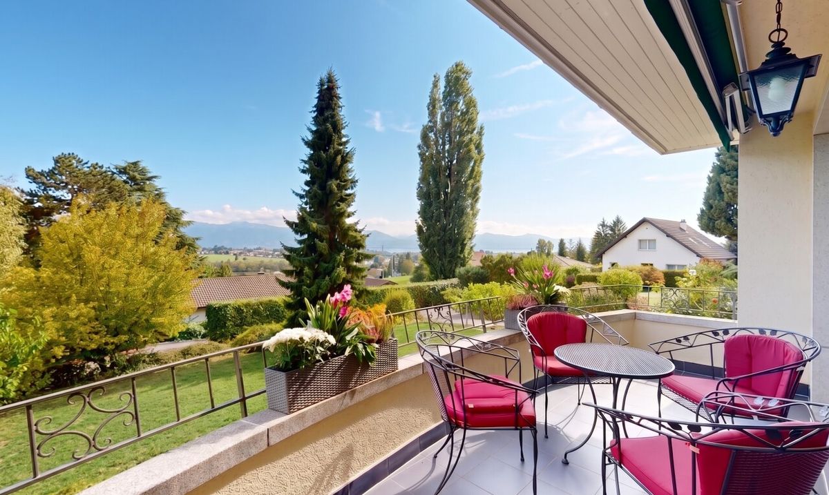 A superb detached house with views of Lake Geneva in Échandens - 9