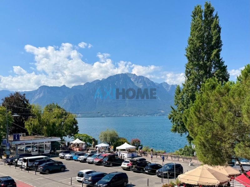 En Exclusivité ! Sublime 4,5 pièces face au débarcadère de Montreux - 1