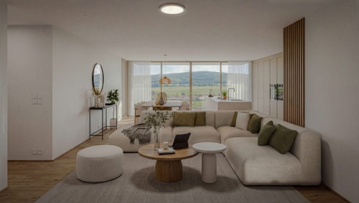 4.5-Zimmer-Terrassenwohnung mit 52 m² Loggia und 12m² Rasenfläche in Erlinsbach kaufen - 2
