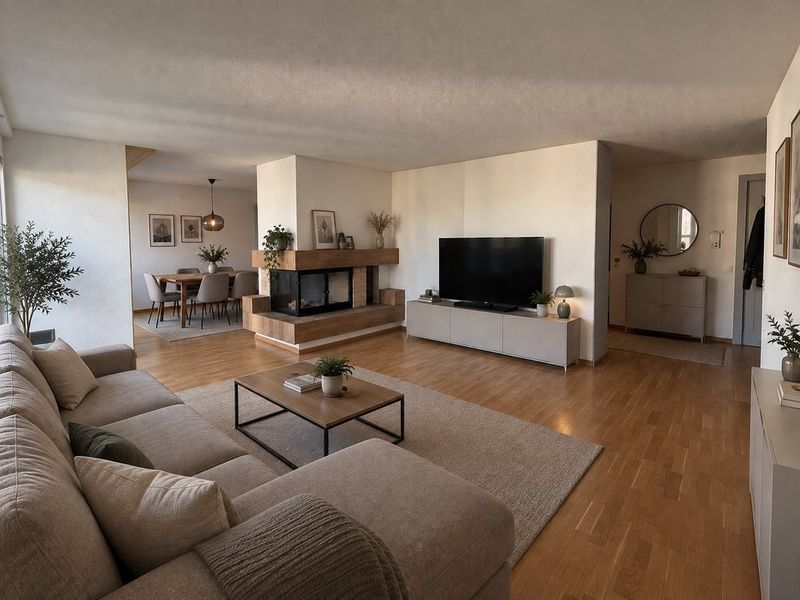 Frisch sanierte 4.5-Zimmer-Wohnung 6.OG im Herzen von Ostermundigen - 2