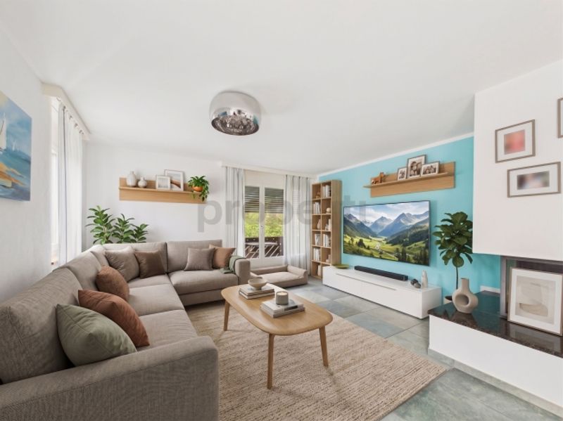 Ruhige 5.5-Zi.-Maisonette Balkon im Grünen, 4 Schlafzimmer & grosser Hobbyraum - 4