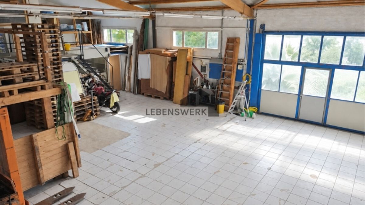 Wohnen und Arbeiten vereint – Wohnhaus mit grosszügiger Gewerbehalle - 8