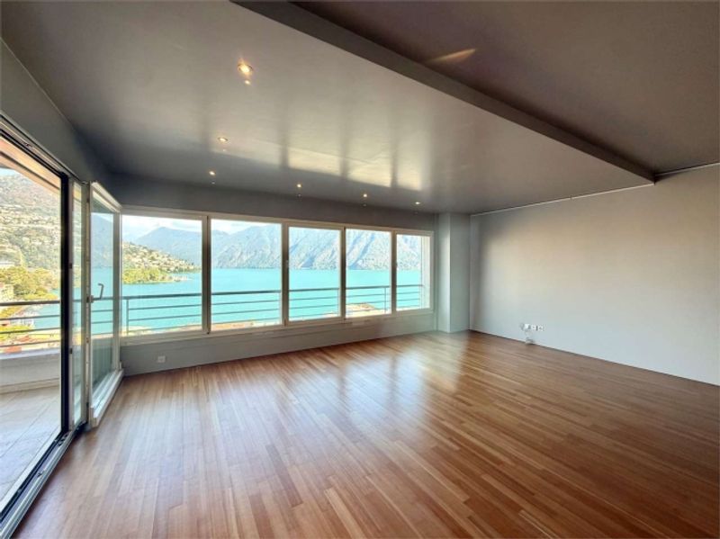 Elegante Wohnung mit spektakulärem Blick über Lugano und den Luganersee - 1
