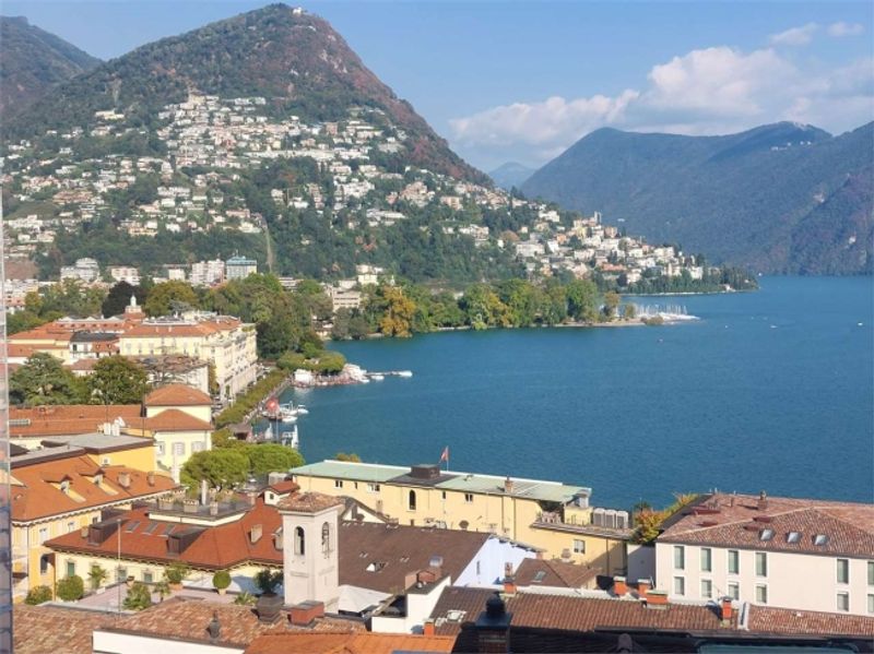 Elegante Wohnung mit spektakulärem Blick über Lugano und den Luganersee - 9