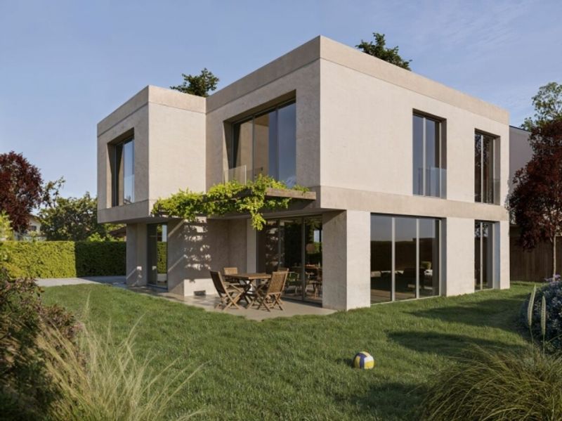 Neue zeitgenössische Villa mit privatem Garten - 1