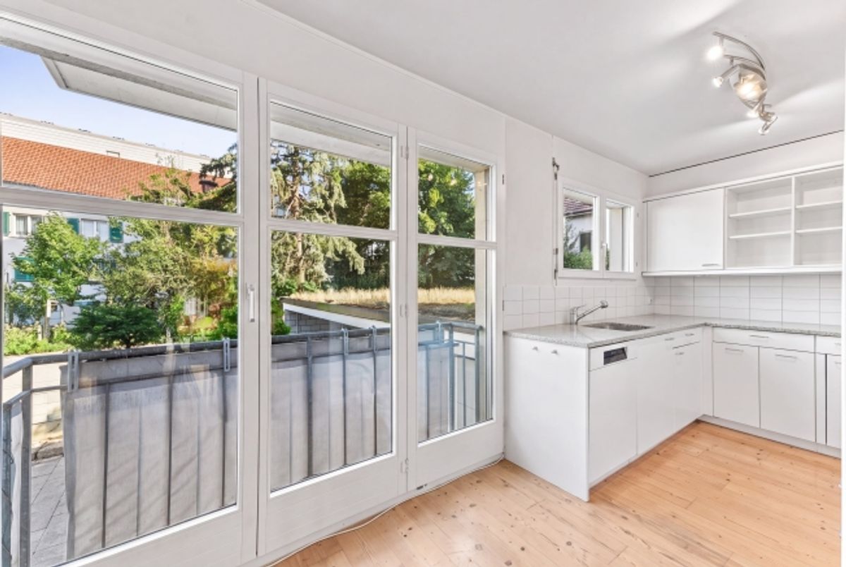 3.5-Zimmer-Gartenwohnung mit Cheminée in Jonen - 7