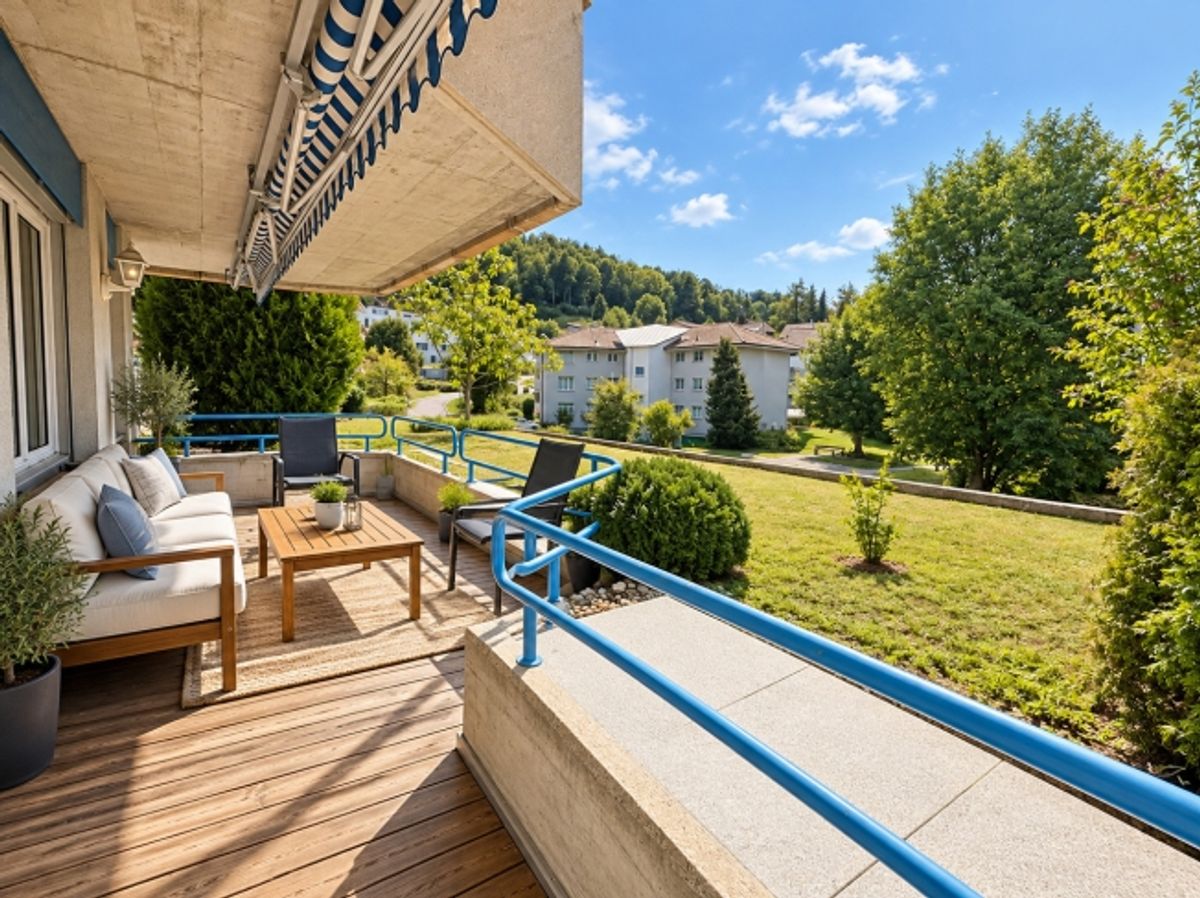Wohnen wie im eigenen Haus – Familienparadies mit exklusivem Garten - 0