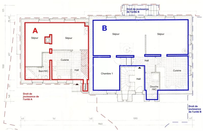 Wohnung Duplex 7 Zimmer mit Garten - 10