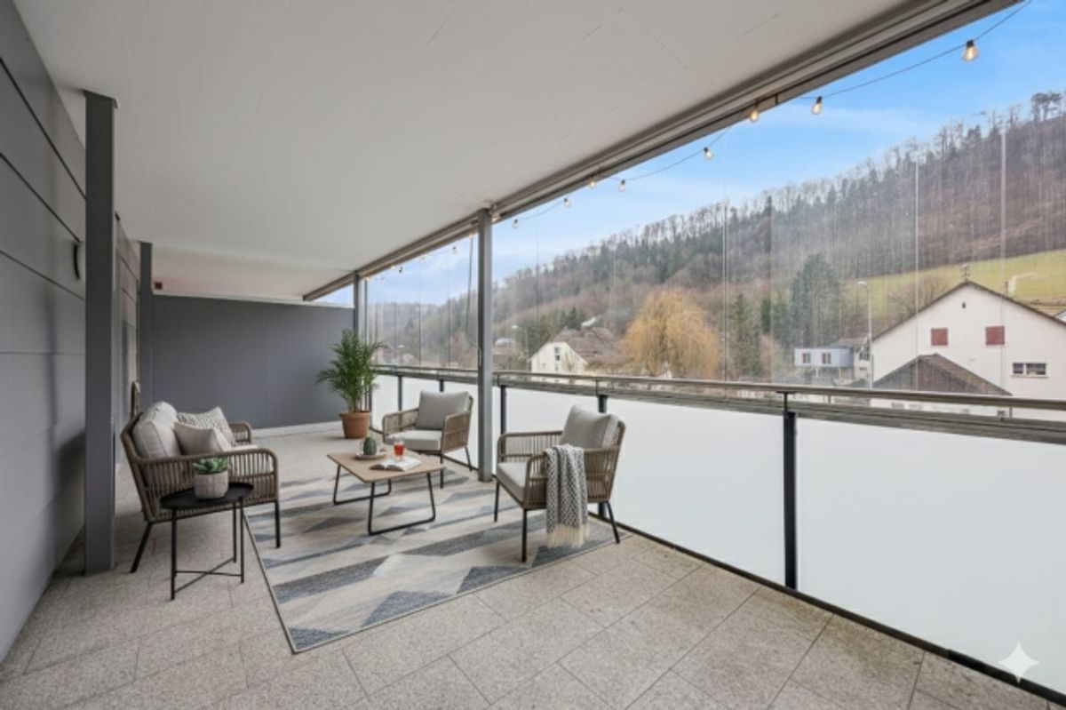 Trimbach Sonnige 2.5-Zi.-Eigentumswohnung mit 43.6 m² Terrasse - 2