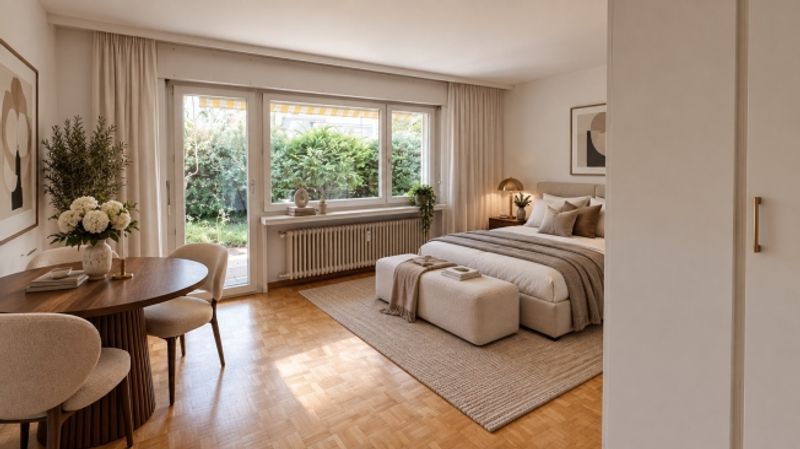 Helle 1-Zimmer-Wohnung im EG  ruhig wohnen in Herrliberg | BEFRISTET - 1