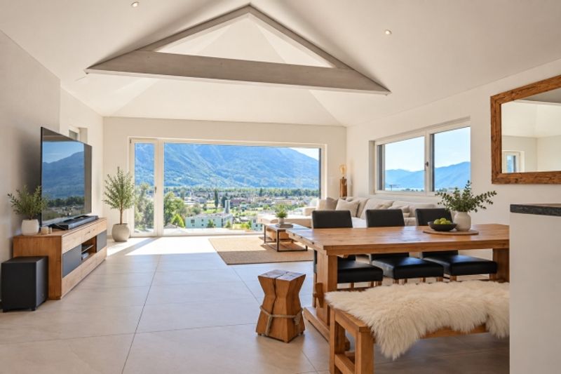 Moderner Lifestyle mit Weitblick – exklusive Attikawohnung in Gordola - 6