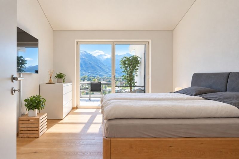 Moderner Lifestyle mit Weitblick – exklusive Attikawohnung in Gordola - 8