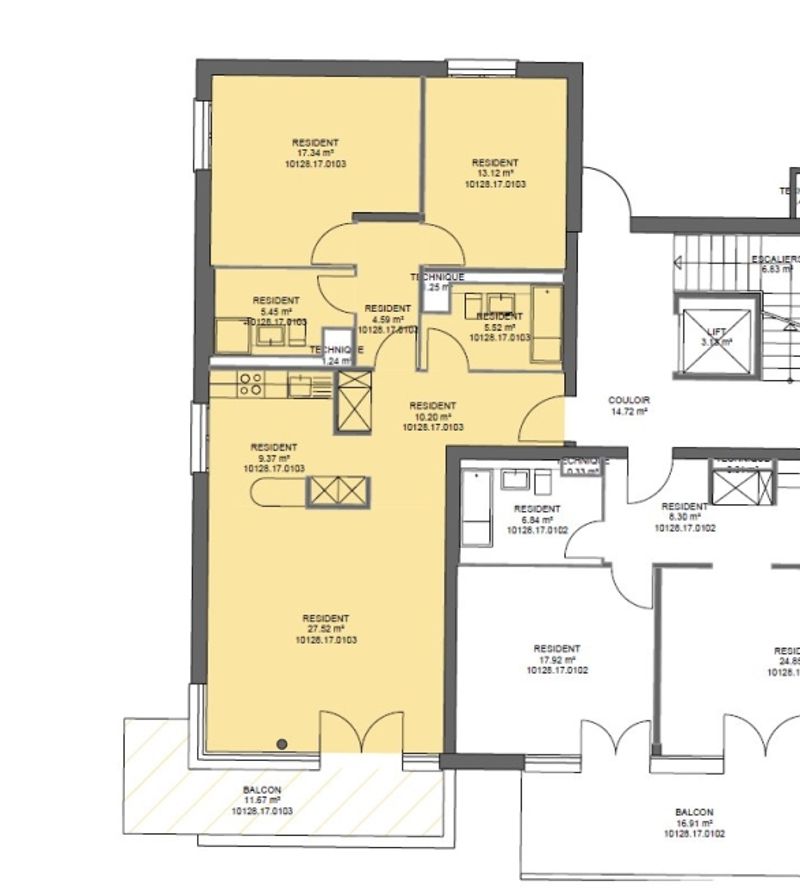 Schöne 3,5-Zimmer-Wohnung in Penthalaz - 9