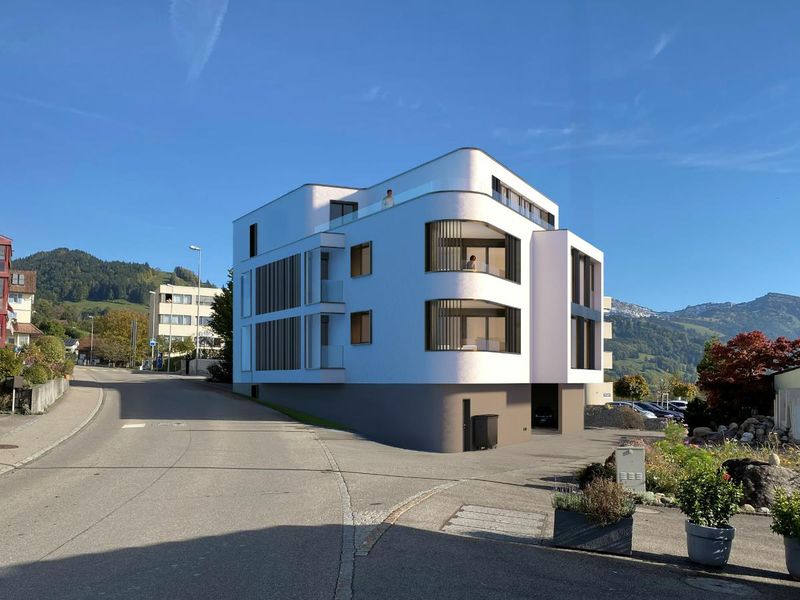 Baustart erfolgt! Neubauprojekt Triangulum Gommiswald Attikawohnung - 1