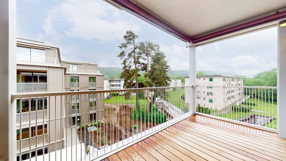 Moderne 2-Zimmer-Maisonettewohnung mit Balkon in Zürich-Stettbach - 5
