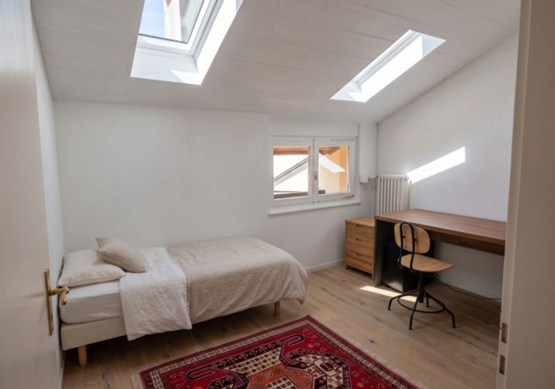 41/2-ZIMMER-DUPLEX IN VILLENEUVE (VD), MÖBLIERT, BEFRISTETE BEFRISTETE WOHNUNG - 5