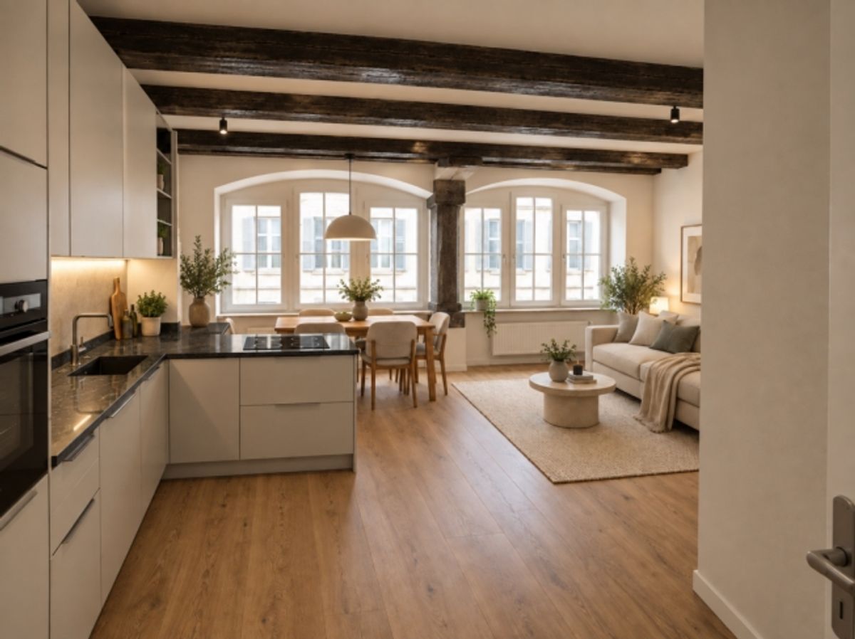 Neuvermietung nach Sanierung / Maisonette Wohnung im Herzen - 1