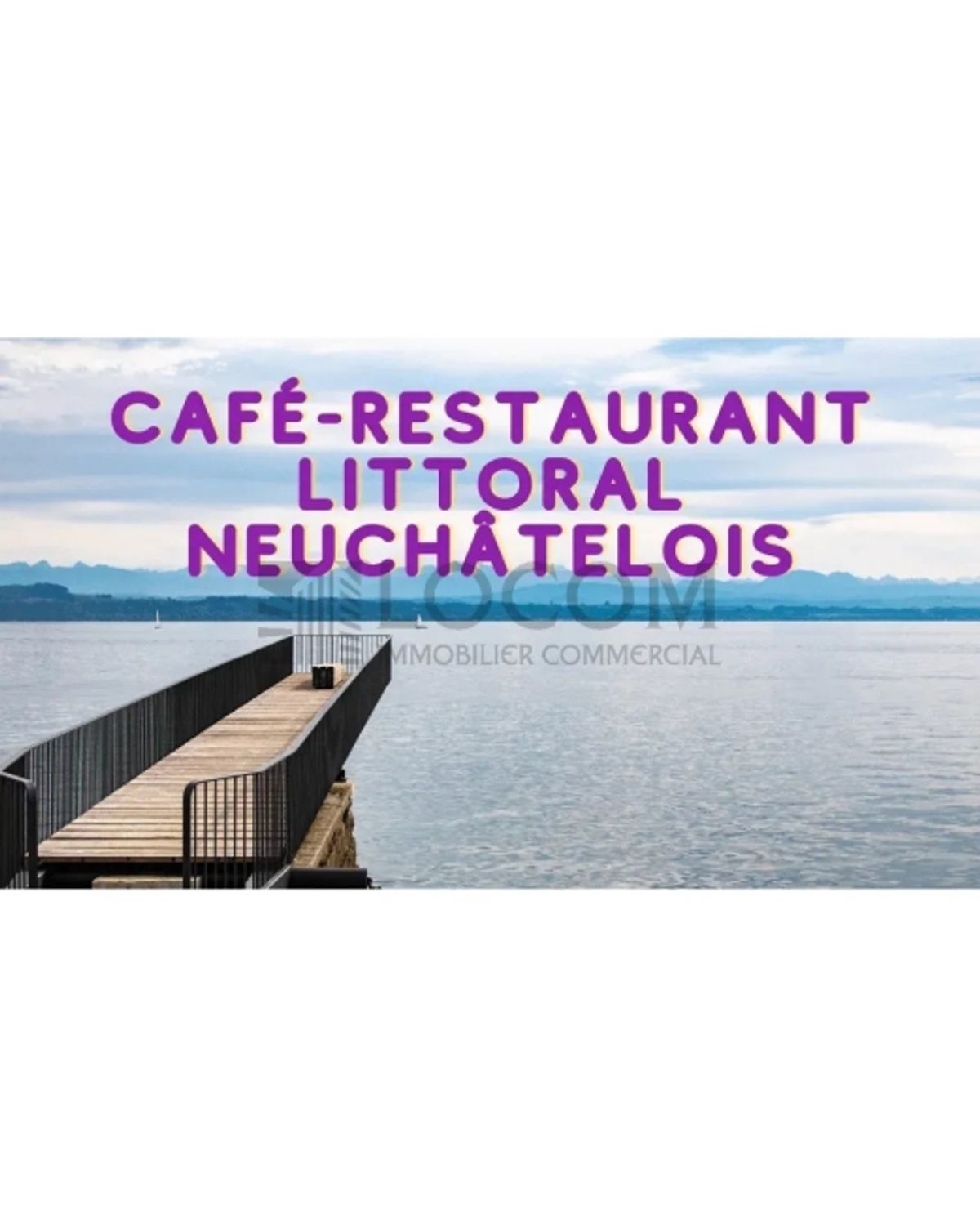 Zeitgenössisches Restaurant an der neuchâteloisischen Küste mit atemberaubendem Blick - 0
