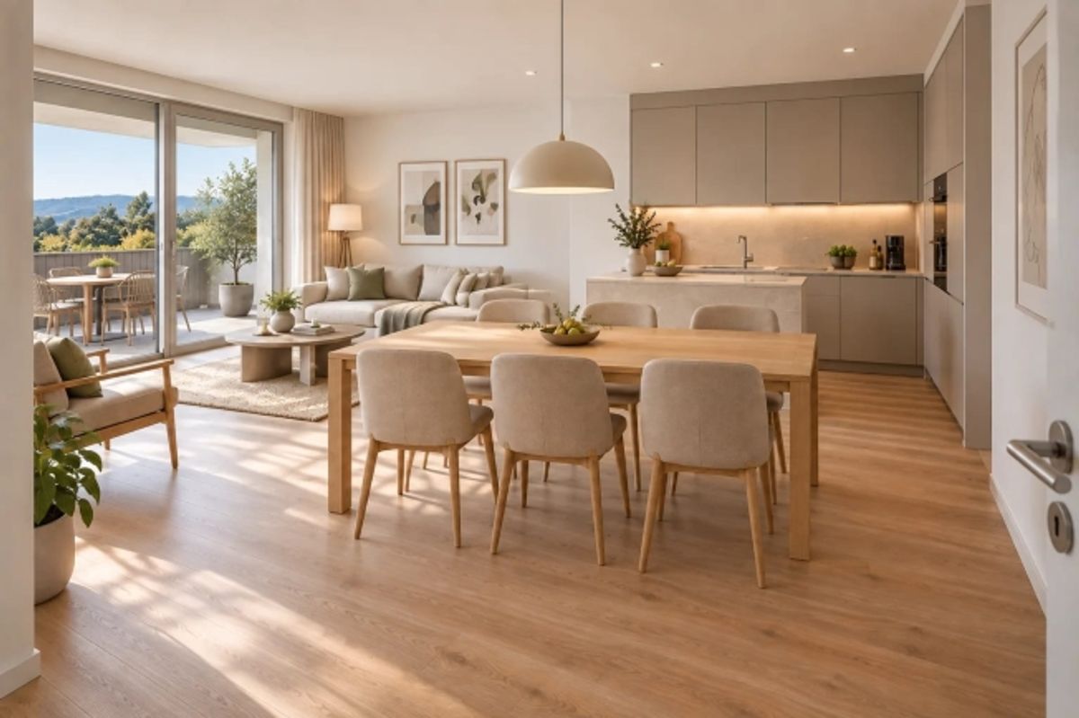 Erstvermietung Talberg-Park 3.5-Zimmer-Wohnung mit Balkon (B07, 1. OG) - 0