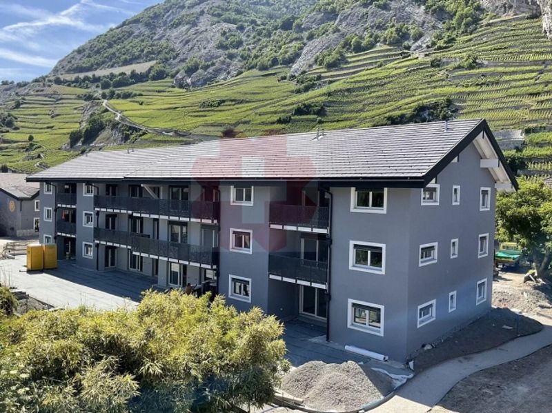 Zur Miete Beeindruckende 3,5-Zimmer-Apartments in der neuen Residenz "Le Vent Gogh" in Ardon - 1