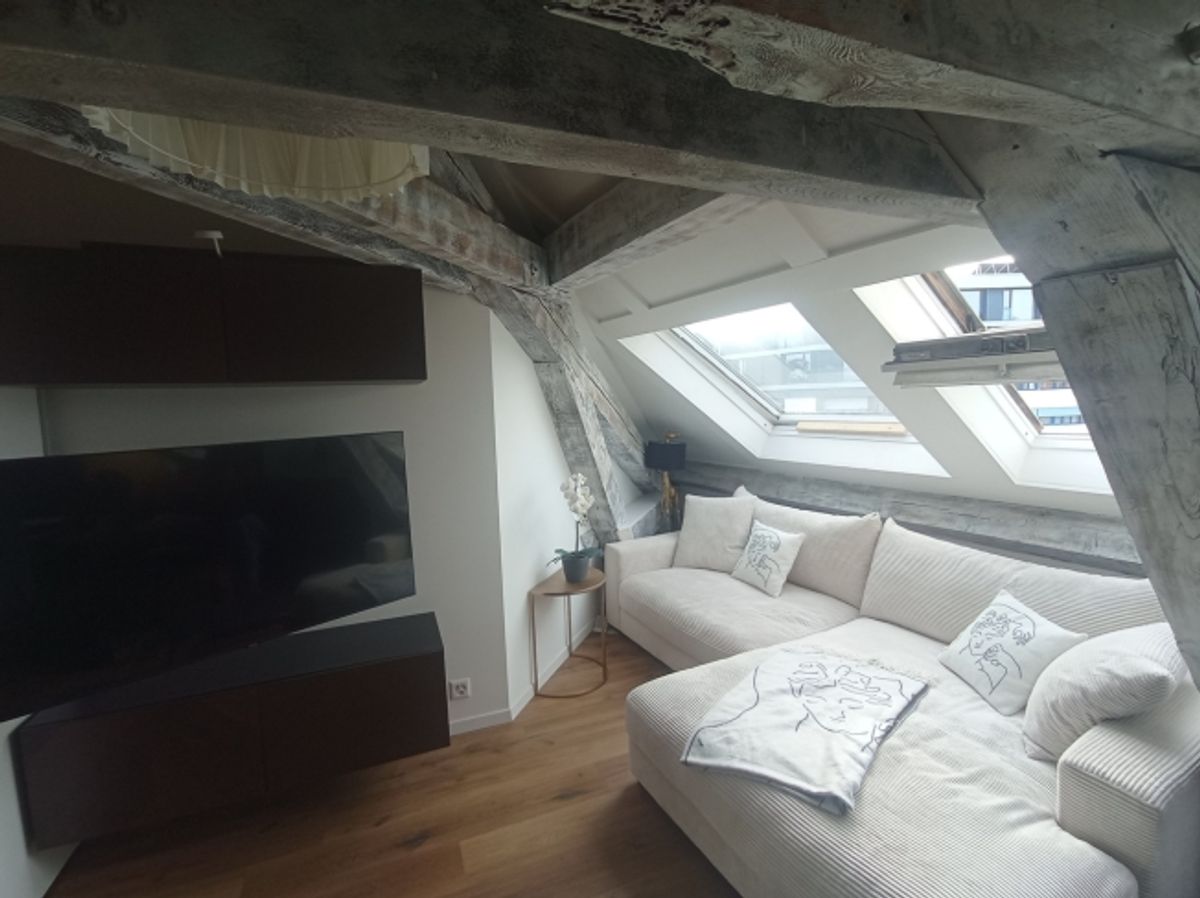 CHARMILLES – Möbliertes Studio 1,5 Prestige-Zimmer + Zwischengeschoss ≈52 m² - 1