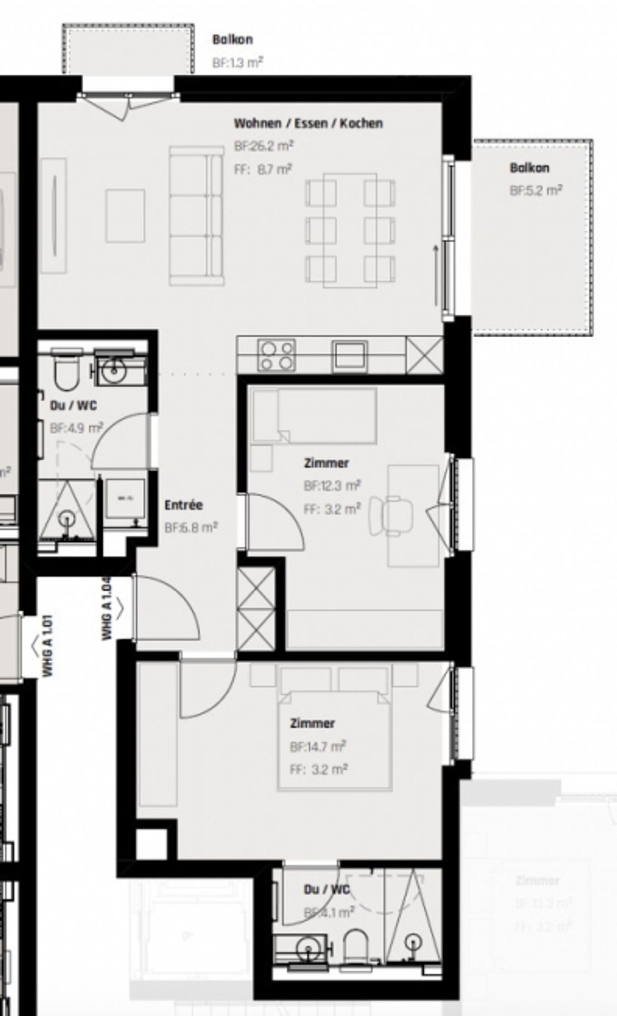 NEUBAU Letzte Wohnungen verfügbar im Neubau Verde Vivo - Einzug per 01.11.2026 möglich - 6