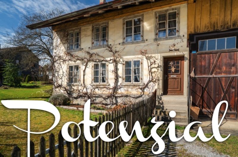Bauland in Brütten mit historischem Bauernhaus und Entwicklungspotenzial - 1