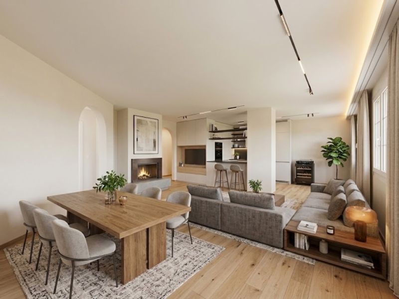 Gemütliche 3.5-Zimmer-Gartenwohnung mit Kamin und Gestaltungspotenzial - 2