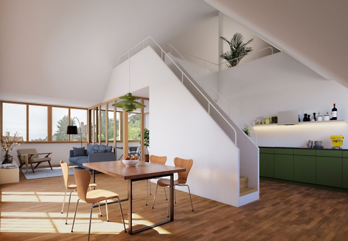 3.5-Zimmer-Gartenwohnung mit direktem Zugang ins Grüne - 3