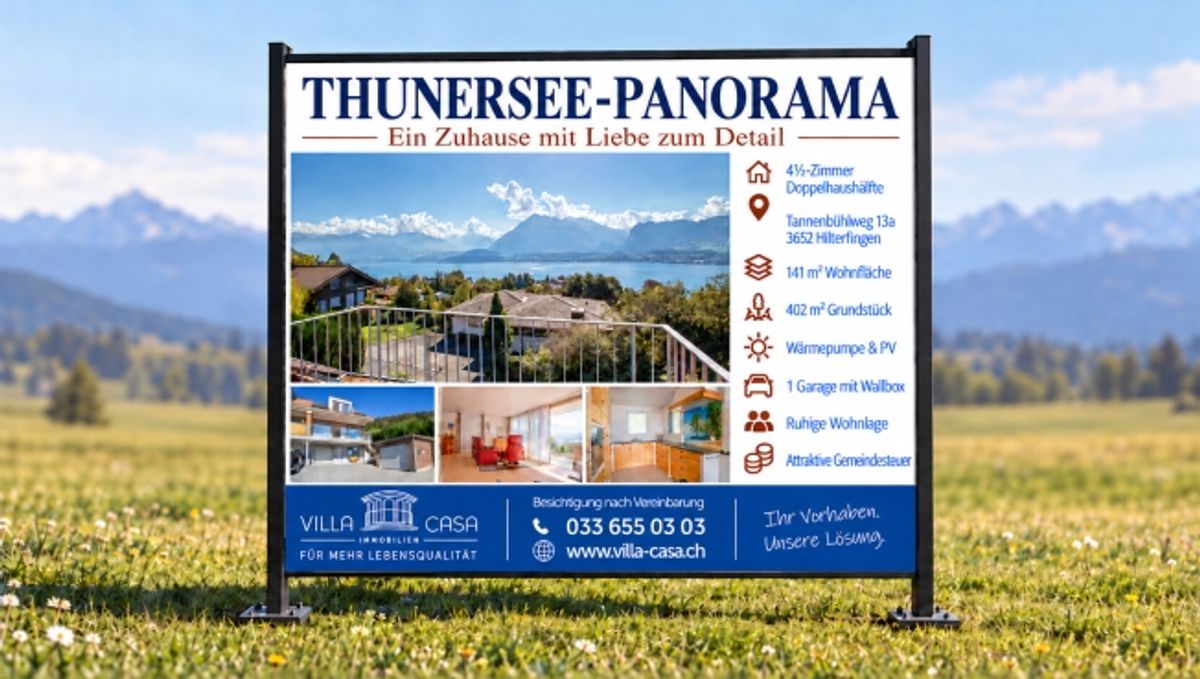 Panorama – ein Zuhause mit Liebe zum Detail in Hilterfingen - 0