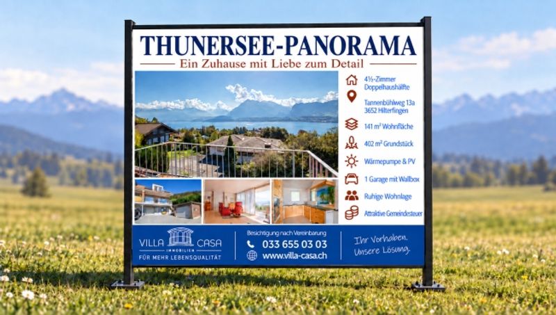 Panorama – ein Zuhause mit Liebe zum Detail in Hilterfingen - 1