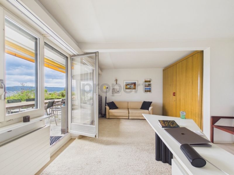 5.5 Zimmer Terrassenhaus mit unverbaubarer Seesicht in Meilen ZH - 6