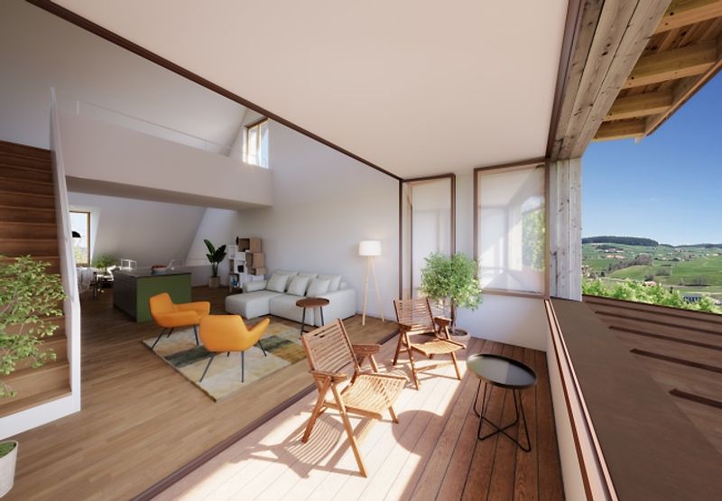 2.5-Zimmer-Wohnung mit grosser Terrasse in Konolfingen - 7