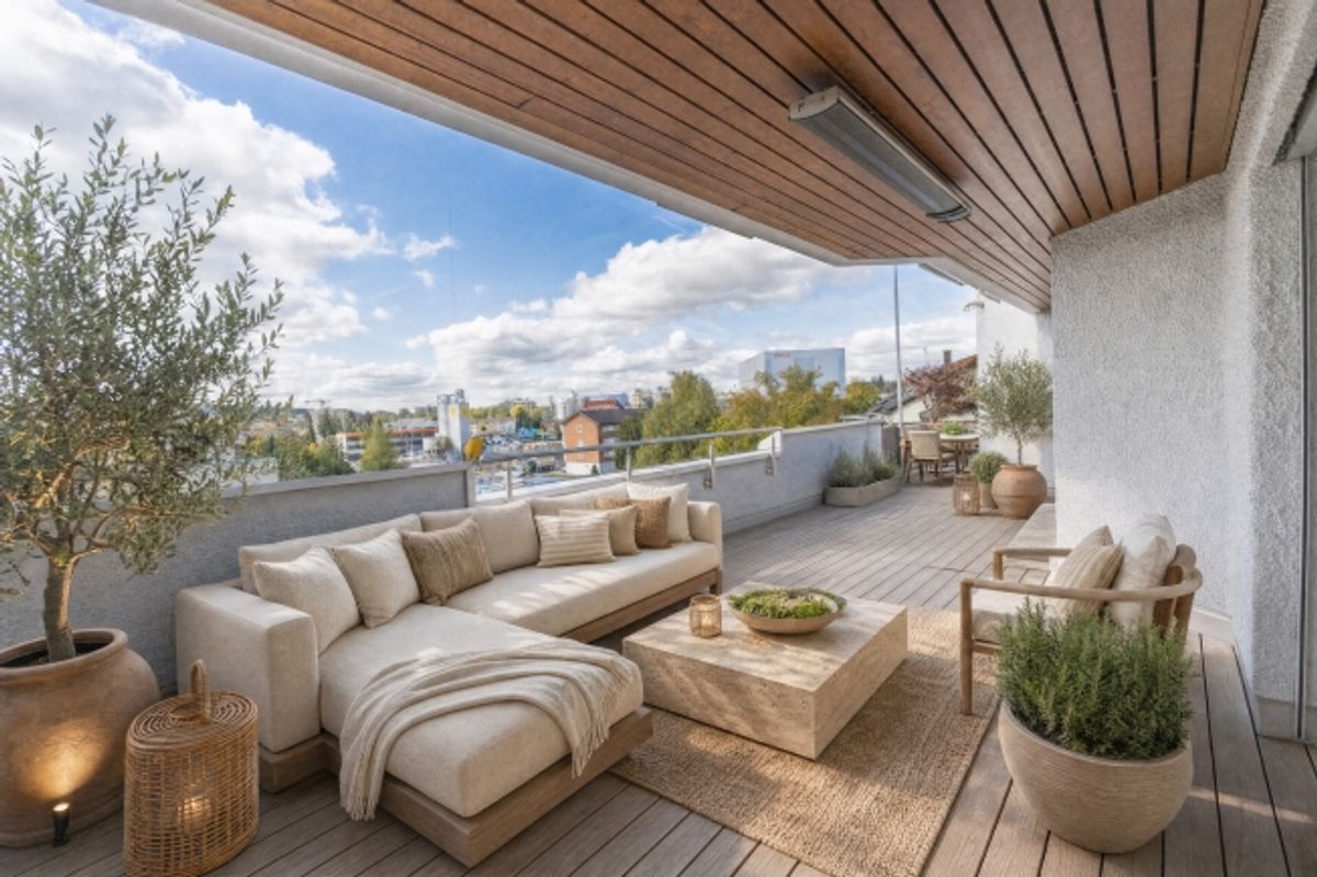 Exklusive Attikawohnung umschlossen mit grosser Terrasse - 8