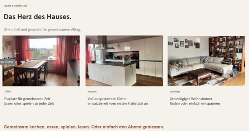 6½ ZIMMER-HAUS IN SPIEGEL B. BERN (BE), MÖBLIERT, TEMPORÄR - 2