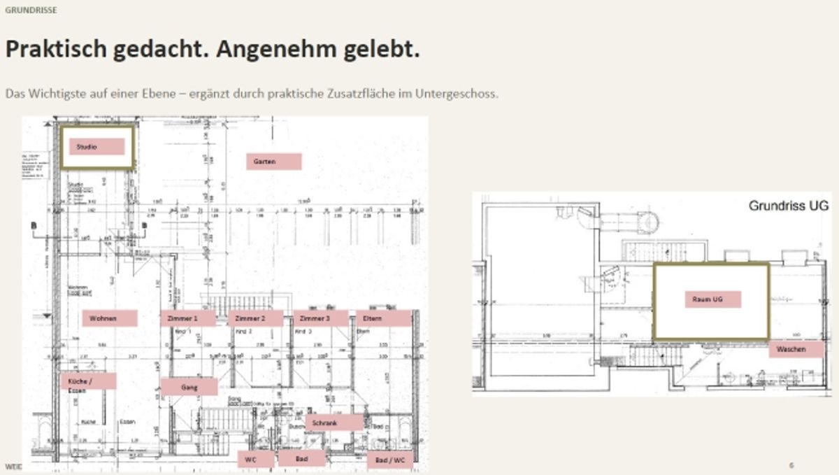 6½ ZIMMER-HAUS IN SPIEGEL B. BERN (BE), MÖBLIERT, TEMPORÄR - 4